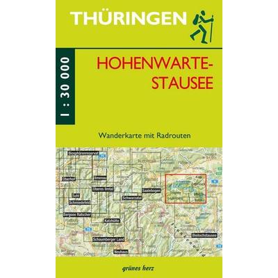 Wanderkarte Hohenwarte-Stausee, Sonstige von , Grünes Herz, 978-3-86636-347-2