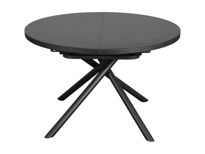 Table à manger mdf gris anthracite