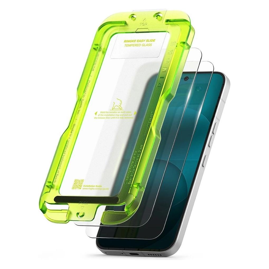 Ringke Szkło Hartowane Easy Slide 2-Pack Nothing Phone 4a Pro Clear (2 Stk., Nothing Phone (4a) Pro) (8800328818897)