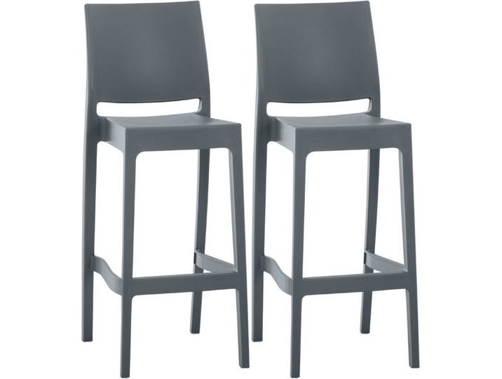 CLP Barhocker Maya (Set, 2er), Kunststoff