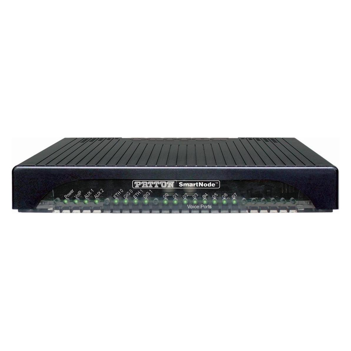 Patton SmartNode 4141, VoIP-Gateway, 2 FXS, 2 VoIP, 2*Eth. (SN4141/2ETH2JS2V/EUI)