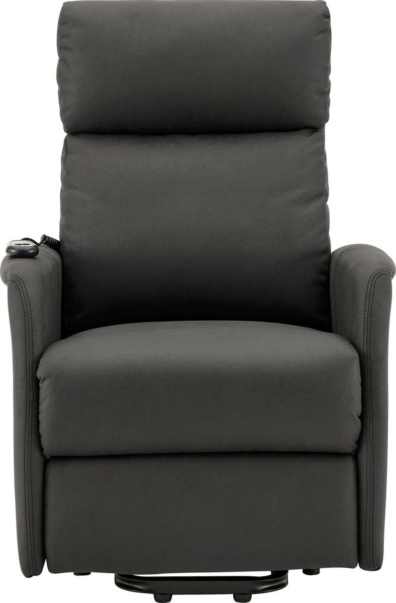 Notio Living Herman Relaxfauteuil in stof Antraciet
