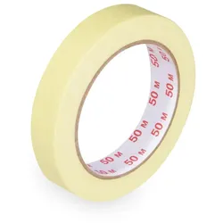 Krepp-Klebeband gelb 19mm x 50m