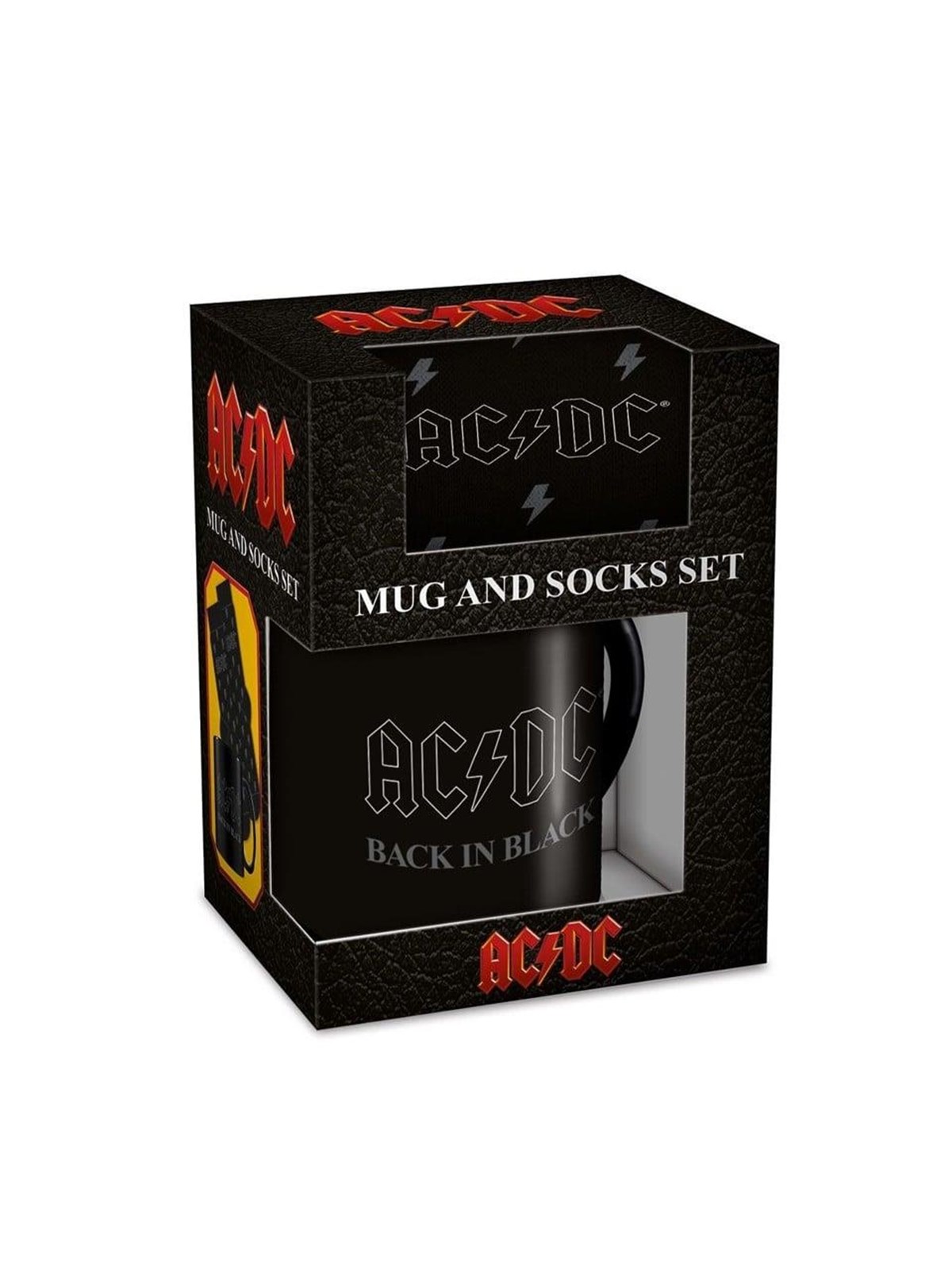 Pyramid - AC/DC Mug & Sock Set - UK 3-8 / EU 36-41 - Socken