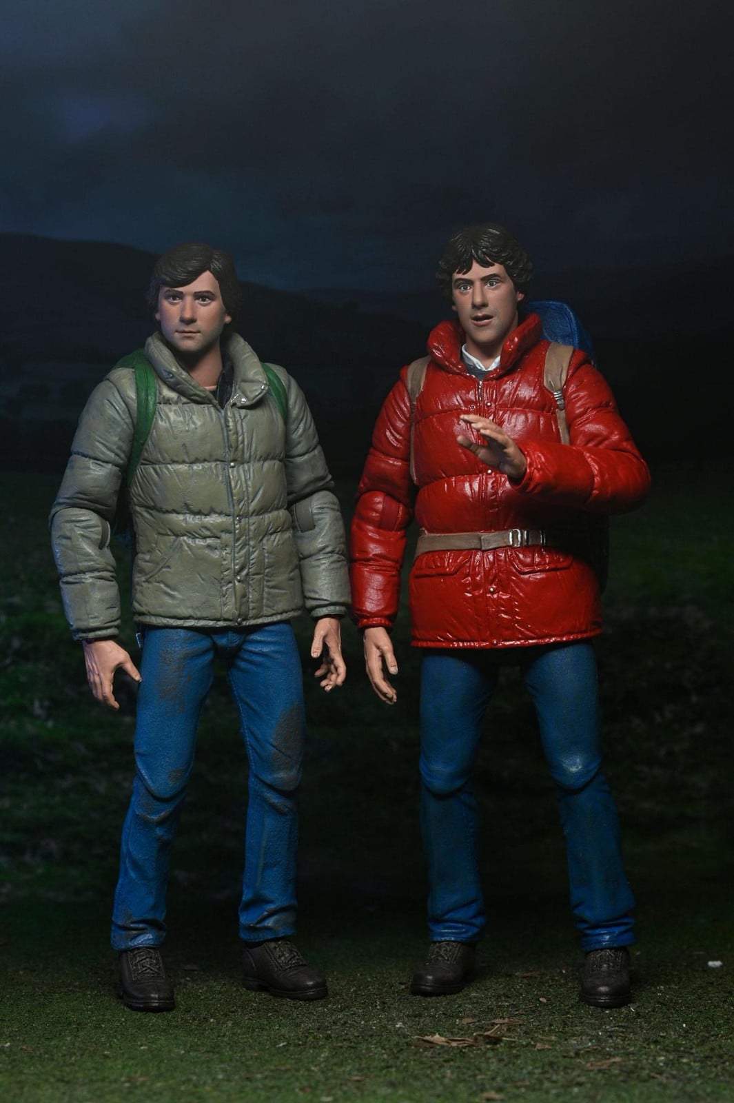 NECA American Werewolf Actiefiguren Jack en David Dubbelverpakking 18 cm