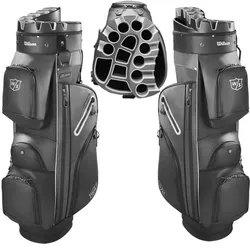Wilson Staff I-Lock Dry 2.0 Cart Bag schwarz/grau