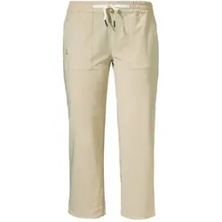 SCHÖFFEL Damen Caprihose Pants Rangun L, Größe 44 in Braun Braun