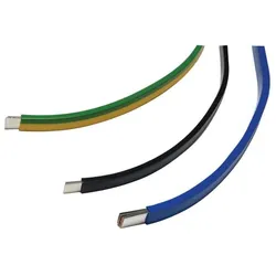 Eaton Electric GmbH Kupferband verz. 250A CU-BAND6X16X0.8-BK, Kabel Zubehör, Schwarz