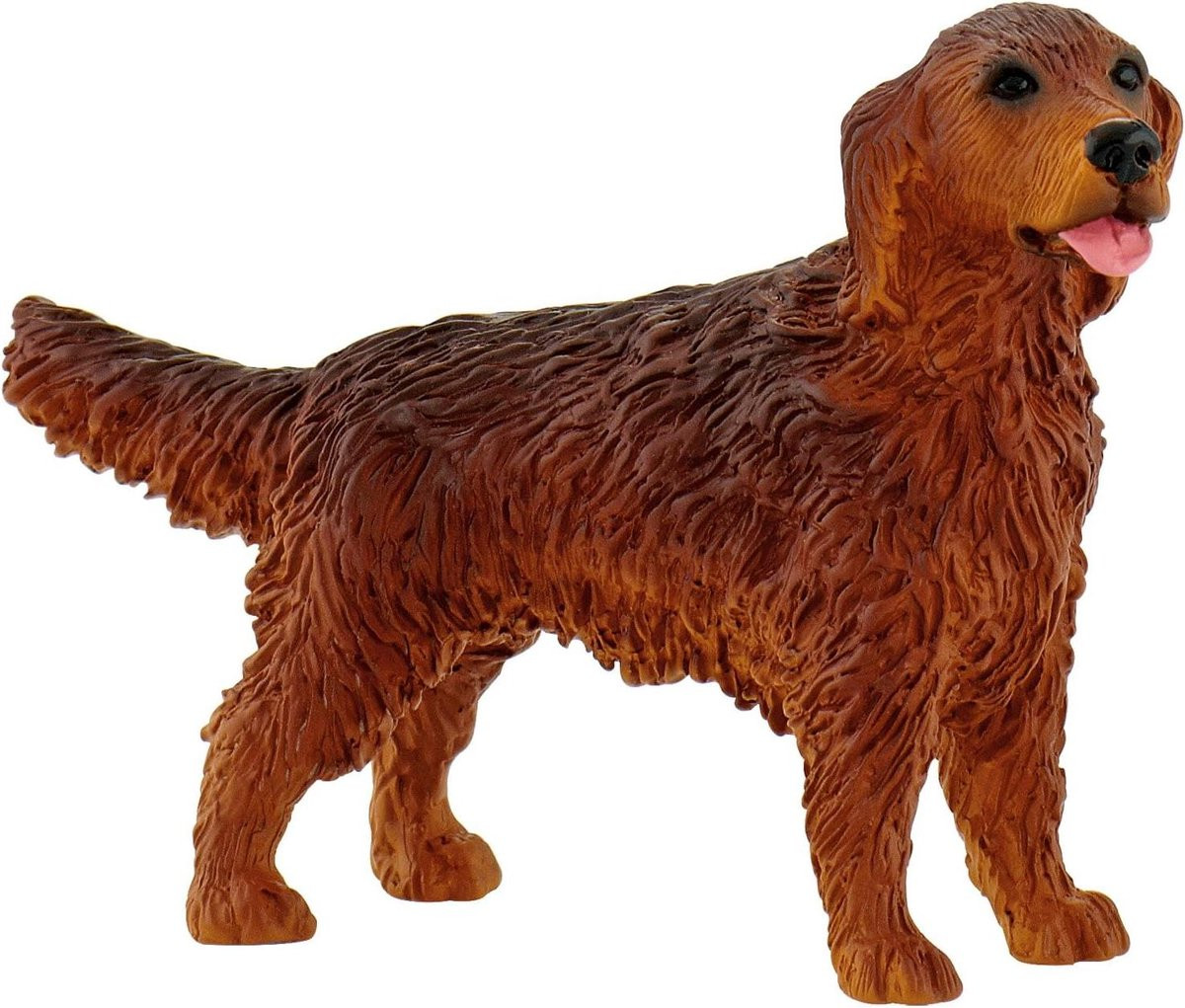 Handgeschilderd Ierse Setter Figuur Bruin - 65 cm - Decoratie voor de kinderkamer