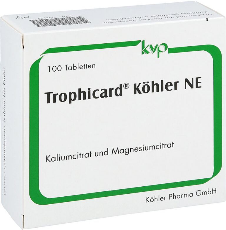 Trophicard Köhler NE Tabletten