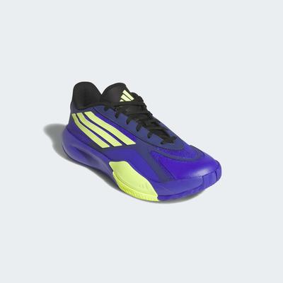Basketballschuh ADIDAS PERFORMANCE "CRAZY QUICK TD", Herren, Gr. 44, lila (solar lila, frozen lemon, core schwarz), Synthetik, Textil, Schuhe