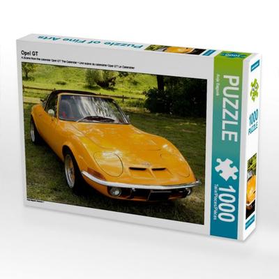 CALVENDO Puzzle Opel GT | 1000 Teile Lege-Größe 64x48cm Foto-Puzzle für glückliche Stunden