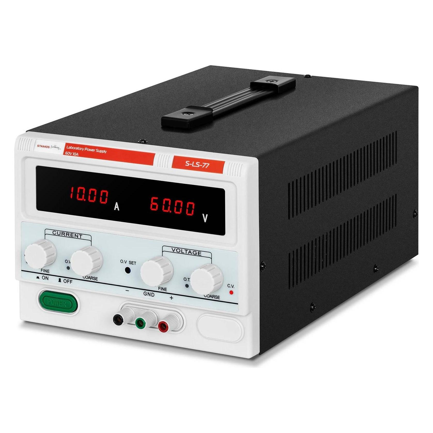 Stamos Labornetzgerät regelbar Labornetzteil Netzgerät Netzteil Trafo 60 V 10 A DC (S-LS-77)