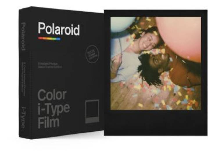 Polaroid - Papier Photo Instantané Color Film Itype Black Frame (X8)