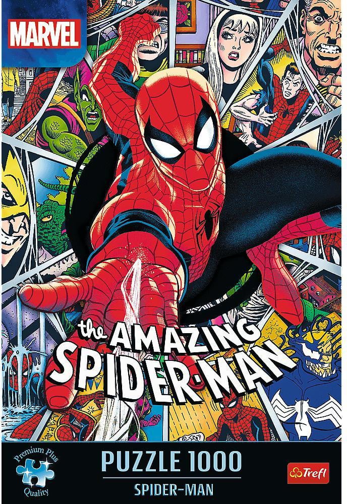 Trefl Premium Plus Marvel Puzzel met 1000 stukjes en stripboekthema