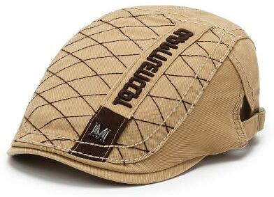 LightInthebox Men's Hat Flat Cap Windproof Breathable Ultraviolet Resistant Outdoor Dailywear Embroidery Letter