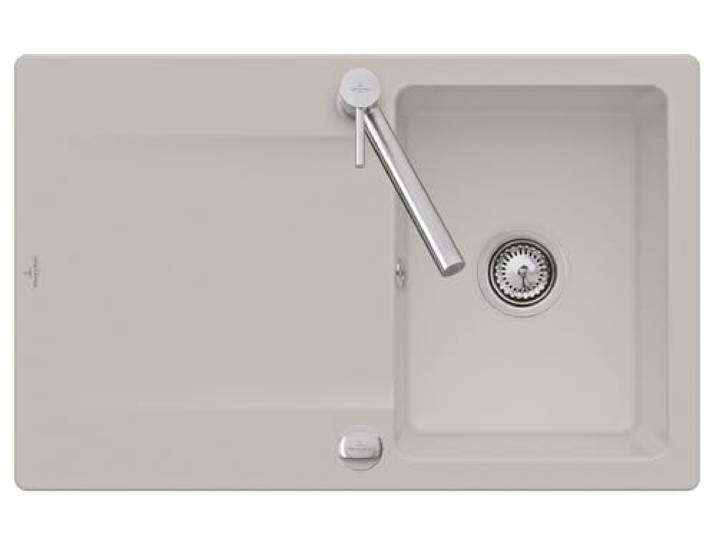 Villeroy & Boch VB-3334 02 SM SILUET 45 Spülbecken, Steam