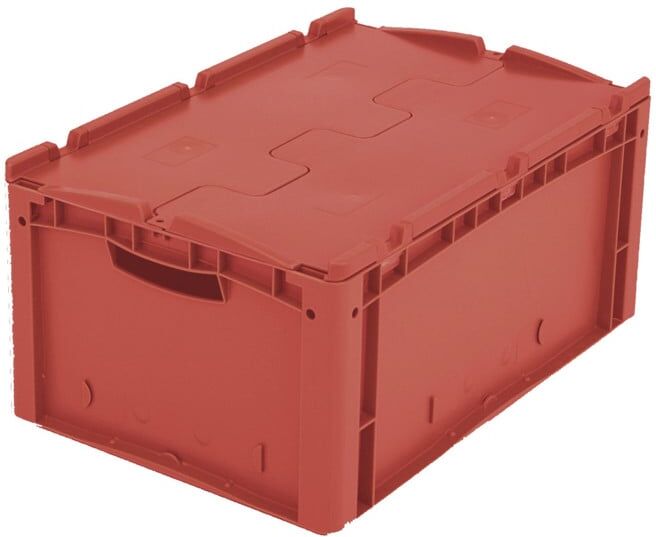 Bacs gerbables norme Europe Bito série XL XLD64271 l 600 x l 400 x H 288 rouge (14519)