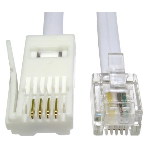Cables Direct CDL 3m Crossover RJ11(M) - BT (M) (88BT-203X)