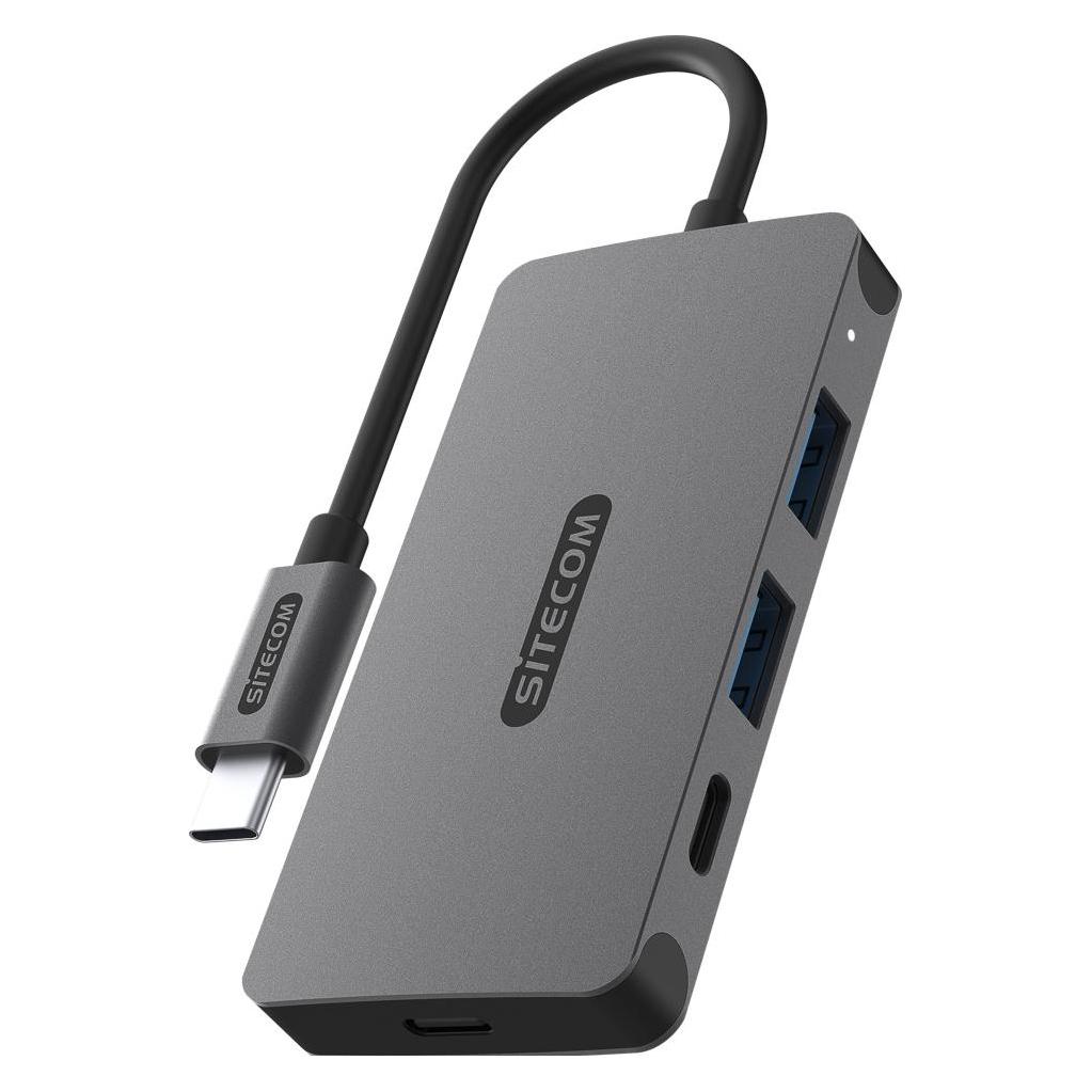 Sitecom CN-5013USB-C-2xUSB-A+2xUSB-C10GbpsH (USB-C, 4 Ports) (CN-5013)