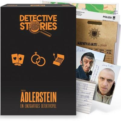 Krimi-Spielebox: Detective Stories - Das Feuer in Adlerstein (Fall 1)