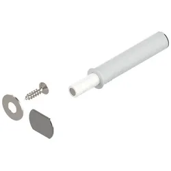 TIP-ON für Türen (Set), Kurzversion, mit Magnet, seidenweiss