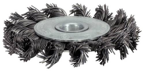KS Tools 340.0045 Rostfreie Stahldrahtrundbürste 0,5mm, Ø 100mm
