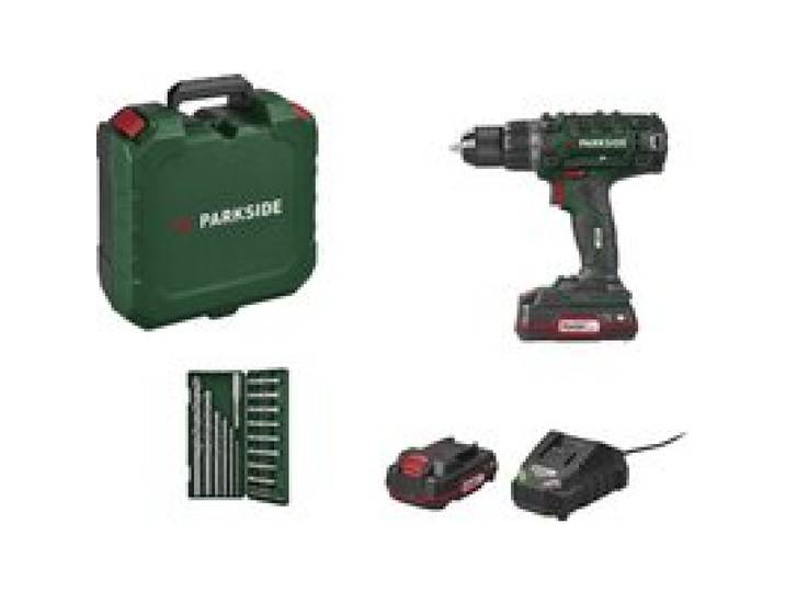 PARKSIDE® Set perceuse-visseuse sans fil + batterie + chargeur, 20 V