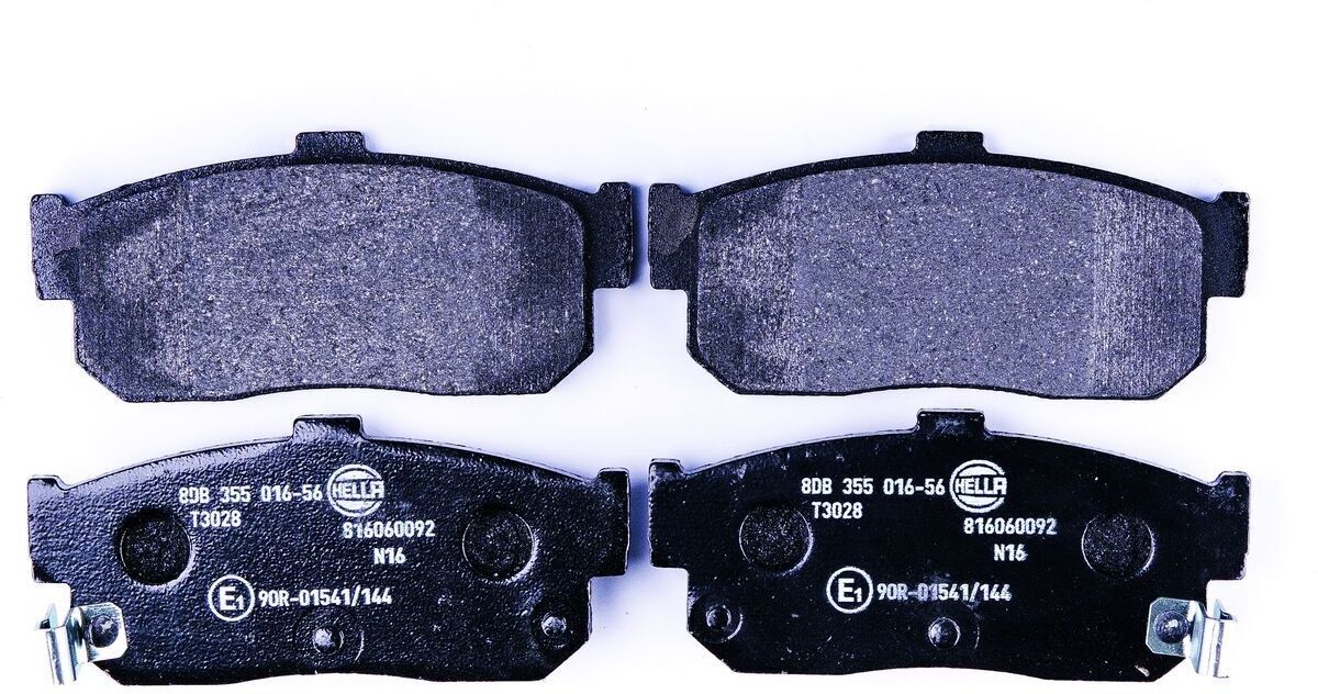 HELLA 8DB 355 016-561 Brake pad set