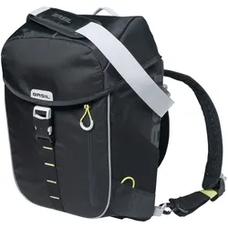 Basil Miles Einzeltasche 31x17x44 cm 17 l wasserdicht Black Lime