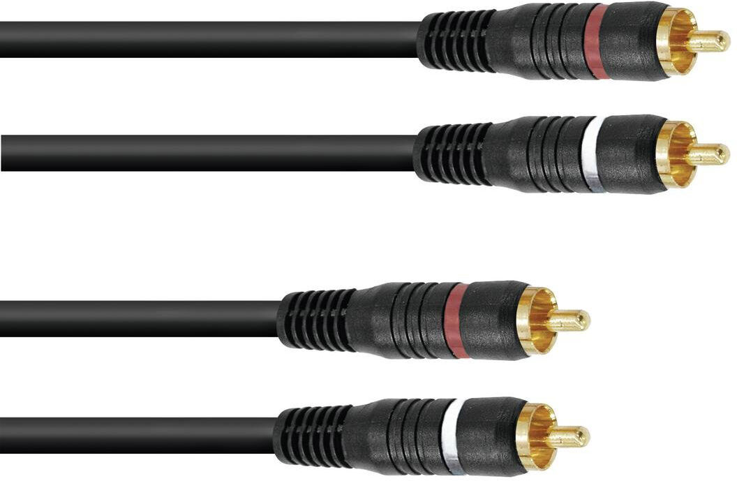 Omnitronic Cinch Kabel 2x2 3m