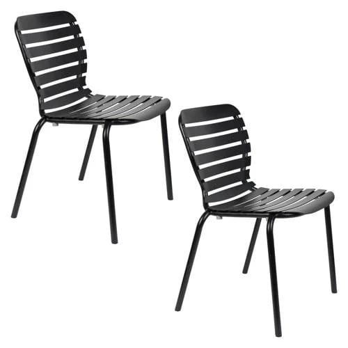 Zuiver Vondel tuinstoel set van 2