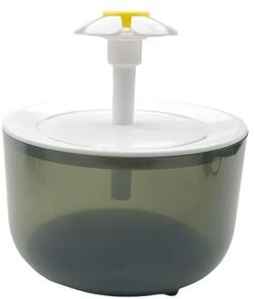 Uplift Essentials 1.2L Ultra Quiet Recirculating Pet Water Fountain gray