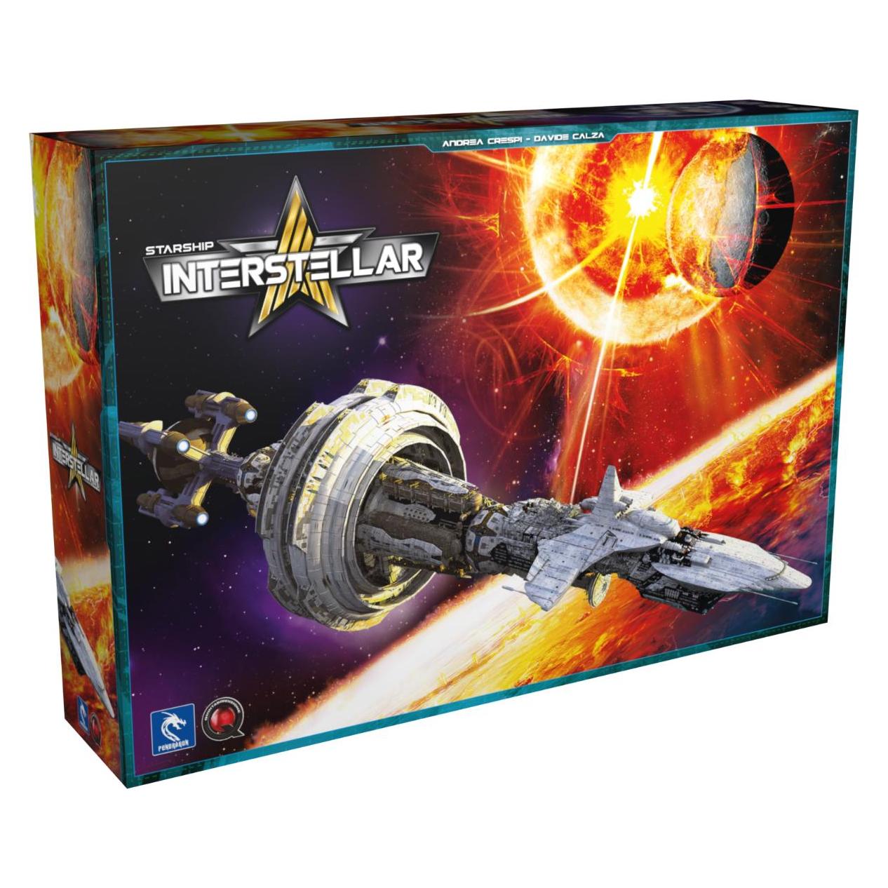 Pendragon Starship Interstellar - Italienische Ausgabe - Brettspiel ab 13 Jahren für 1-4 Spieler (Italienisch, 1 - 4 Spieler) (PG075)