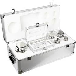 Kern 303-096 Gewichtssatz, E1, 1 mg - 10 kg, Knopf, Edelstahl poliert, im Aluminiumetui