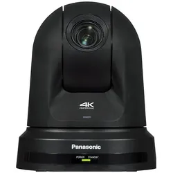 Panasonic AW-UE40 4K UHD PTZ-Kamera mit integrierter Schwenk- und Neigefunktion (24-fach optischer Zoom (1920 x 1080 Pixels), Netzwerkkamera, Schwarz