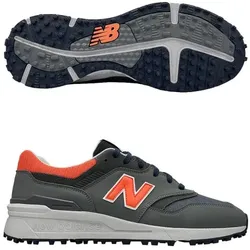 New Balance 997G SL Herren Golfschuh dgrau/ora/nav