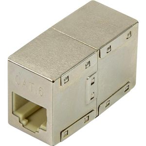 LogiLink Netzwerkkabel-Verbinder NP0058, Cat 6, RJ45-Buchse / RJ45-Buchse, Mini