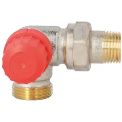 Thermostatventil Danfoss RA-N15, Winkeleck links, DN15 (1/2'')xDN20 (3/4'') Eurokonus