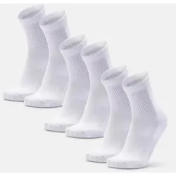 CLASSIC SPORTS QUARTER SOCKEN - 3-Pack - Weiß - 35-38