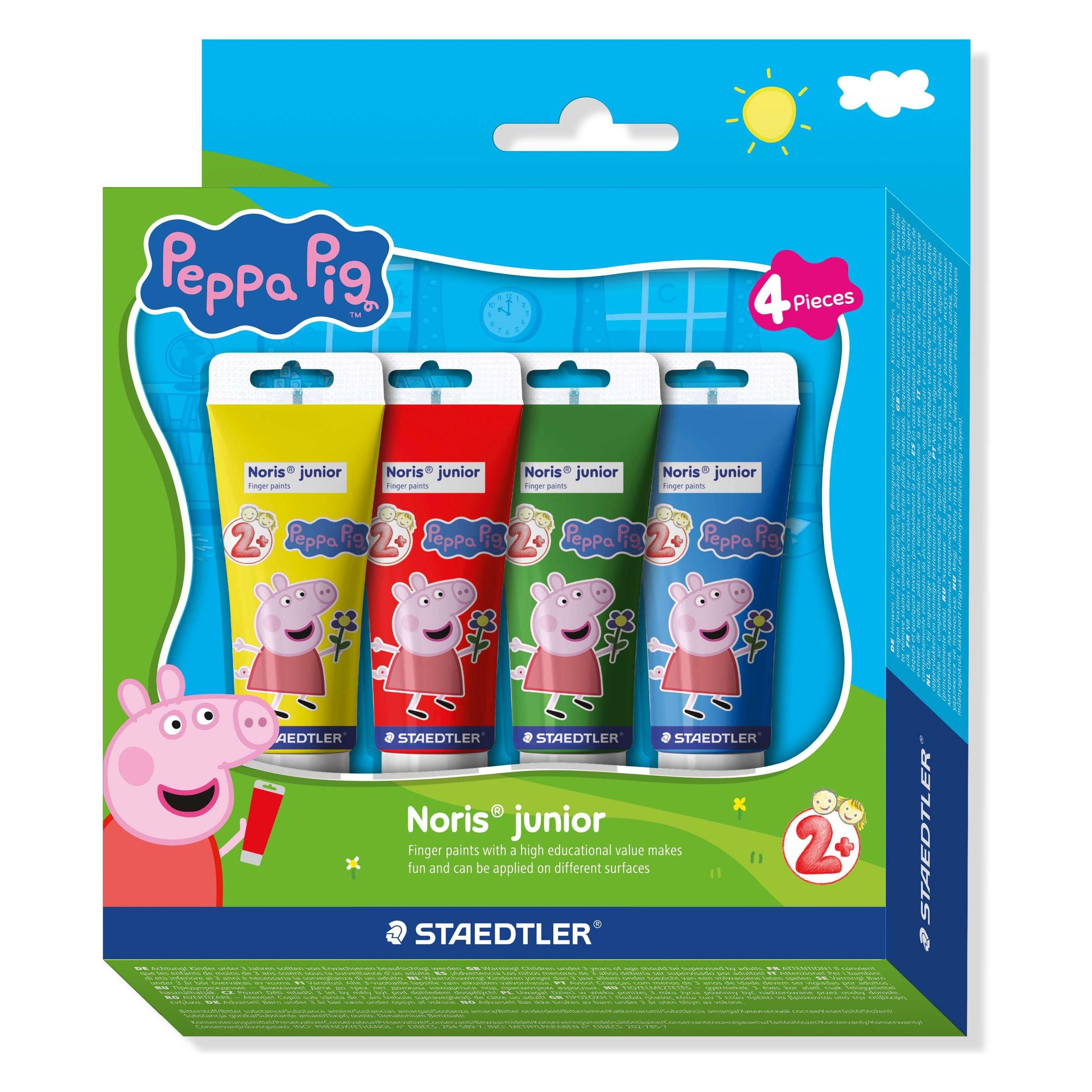 Staedtler Peppa Pig Fingermalfarben Set (400 ml) (8814L1)