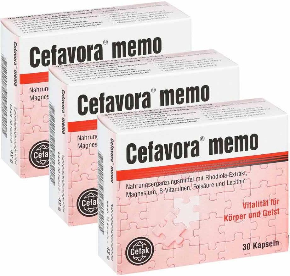 Cefavora memo Weichgelatinekapseln