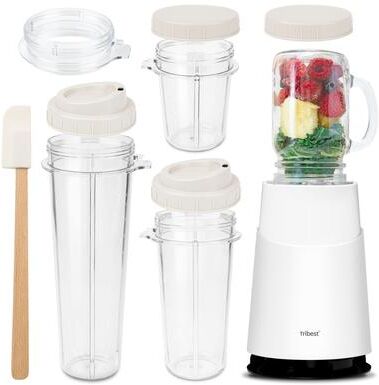 Tribest Personal Blender II Mason Jar Ready (Basic 12-Piece Set)