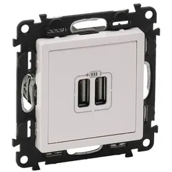 Legrand 753112 USB-Ladedose 2400mA Valena Life ultraweiß