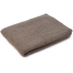Duschtuch HAMBURG taupe (BL 70x140 cm) - braun - BL 70x140 cm