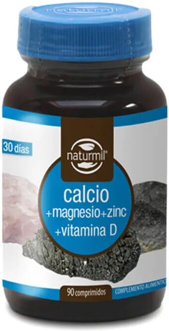 Naturmil CÁLCIO + MAGNÉSIO + ZINCO E VITAMINA D 90 Tabs