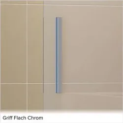 Schulte Griff Flach Chrom für Serie MasterClass und.. - Duschkabine