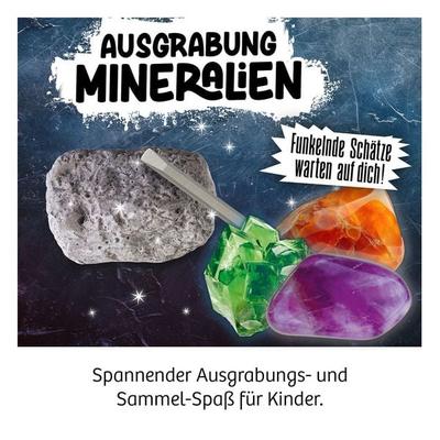 Ausgrabung Mineralien