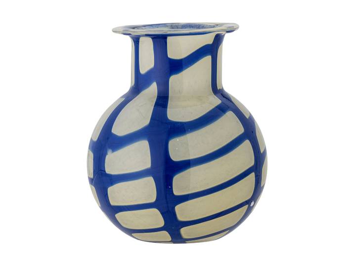 Bloomingville Vase Kiran 19 cm Bleu