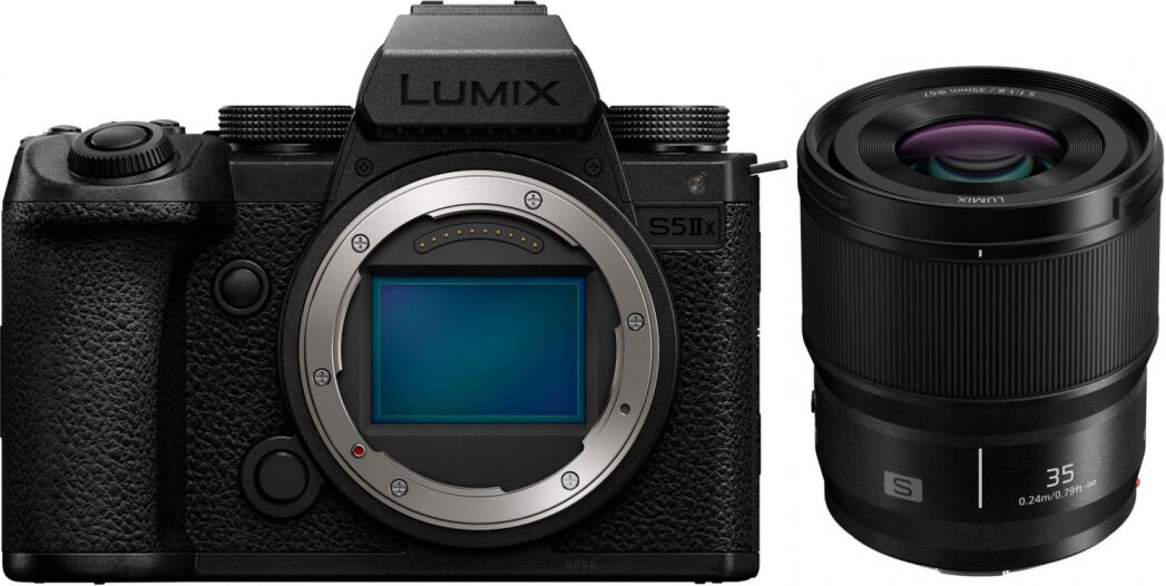 Panasonic DC-S5 II X + Panasonic Lumix S 35mm f1,8   280,00EUR Remise Lumix